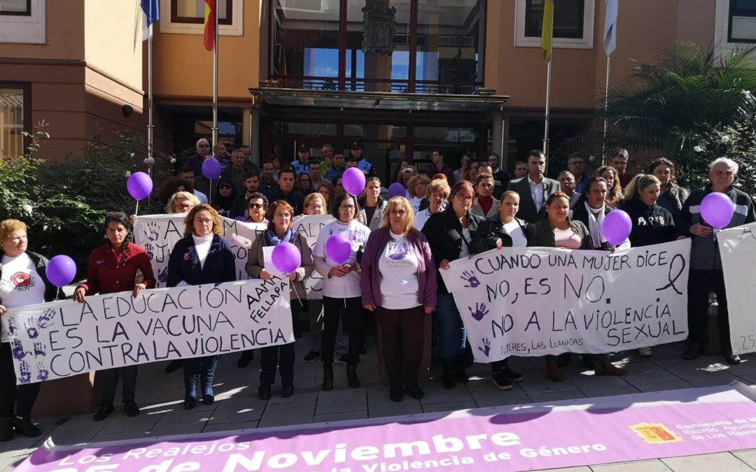 Los Realejos alza la voz frente a la violencia de género