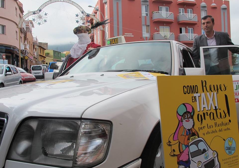 Las compras de Navidad en Los Realejos se podrán hacer en ‘Camello taxi’ del 23 de diciembre al 5 de enero