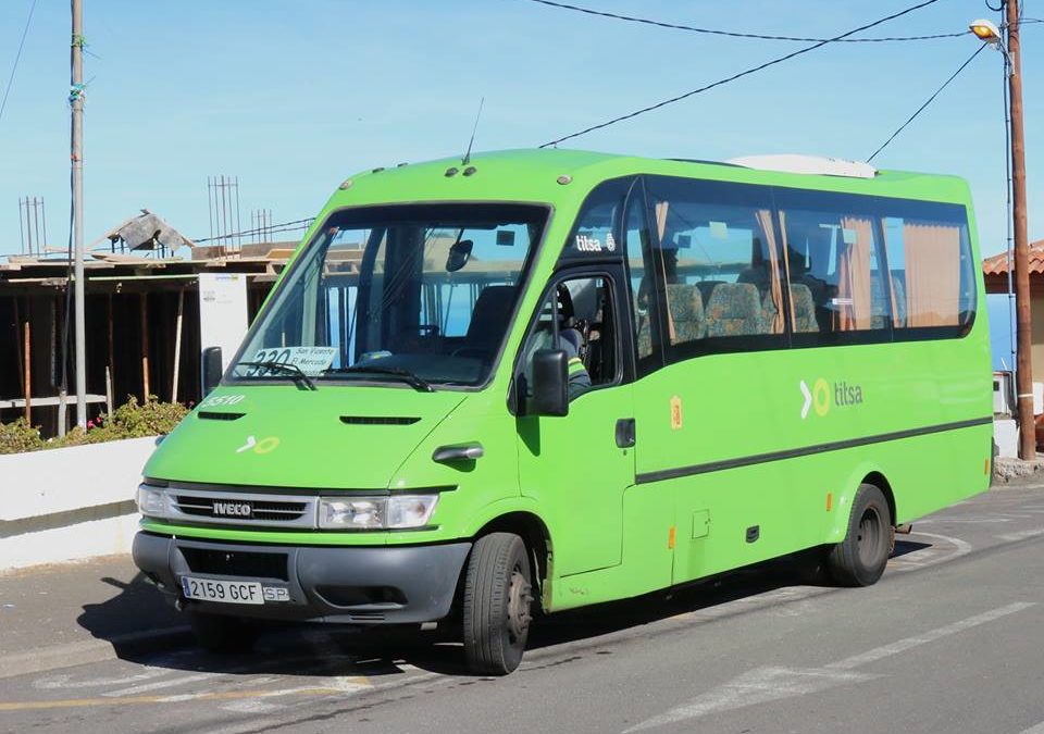 Los Realejos destina este año más de 230.000 euros a la línea de guaguas 330 y al taxi compartido