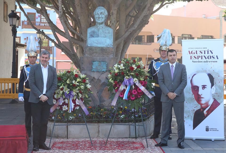 Los Realejos funde las figuras de Viera y Agustín Espinosa en el Día de las Letras Canarias 2019