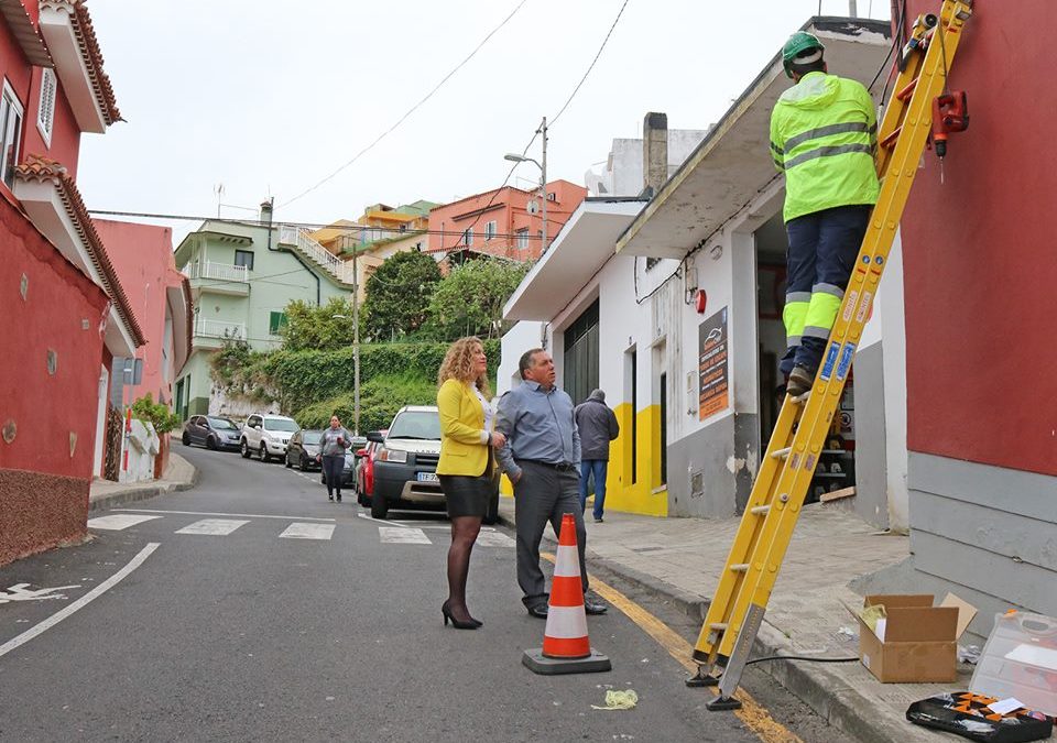 Con el despliegue de fibra óptica en Palo Blanco la cobertura alcanza el 82% de hogares y locales de Los Realejos