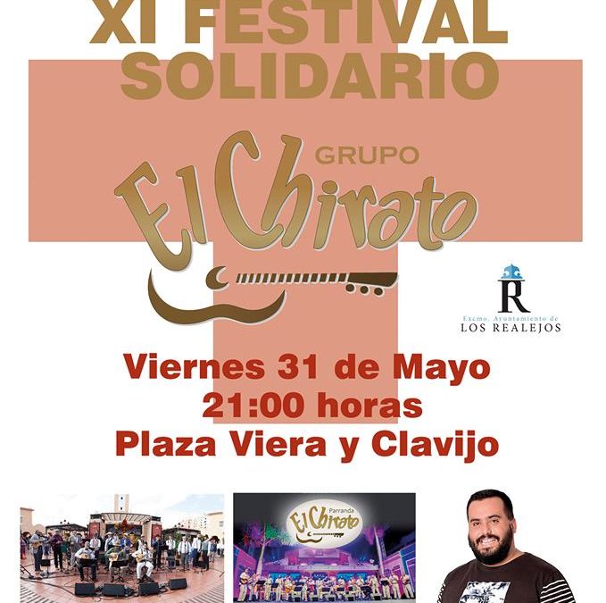 El XI Festival Solidario El Chirato propone risas y parranda este viernes en Los Realejos