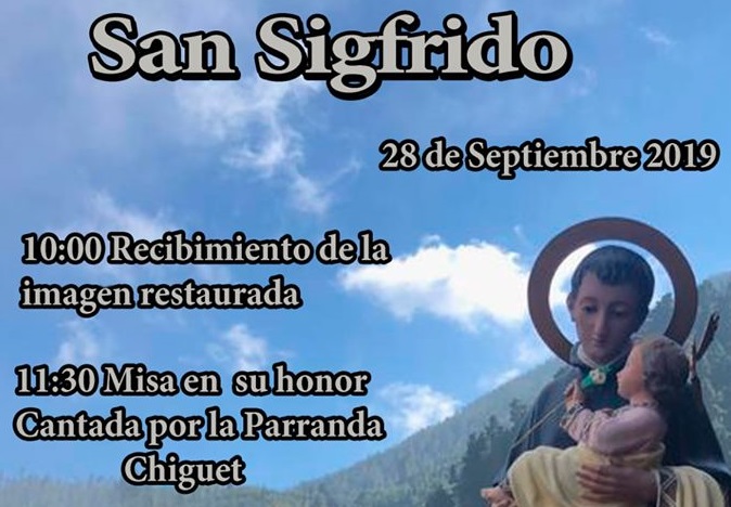 Caminata, misa, almuerzo y promoción de tradicionales este sábado en Chanajiga para festejar a San Sigfrido Abad