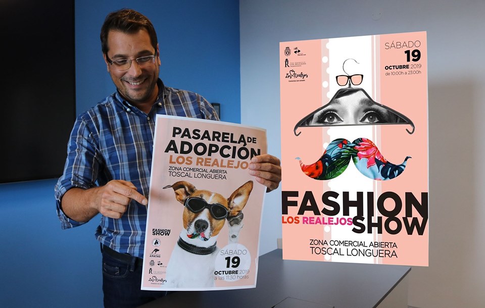 El Fashion Show de Los Realejos abre con una pasarela de adopción de mascotas