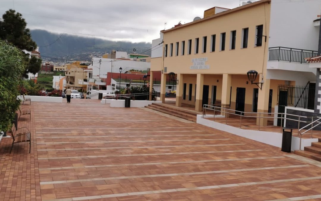 El Ayuntamiento concluye la rehabilitación de la plaza de La Zamora por 107.047 euros