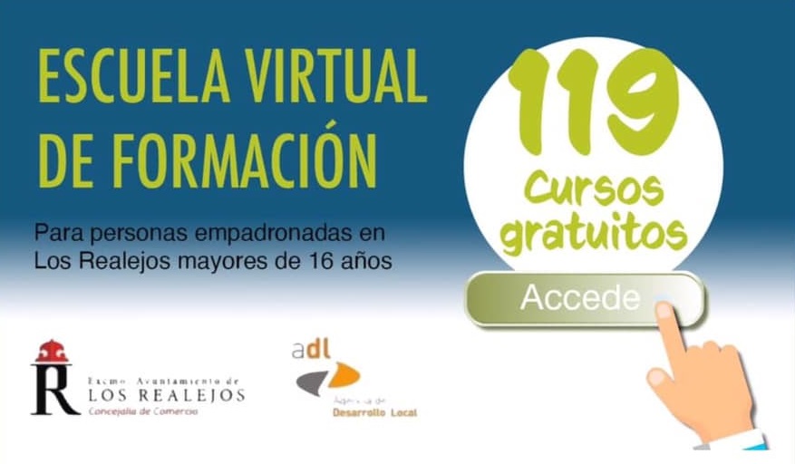 Ahora que tenemos que estar en casa, Escuela Virtual de Formación de Los Realejos