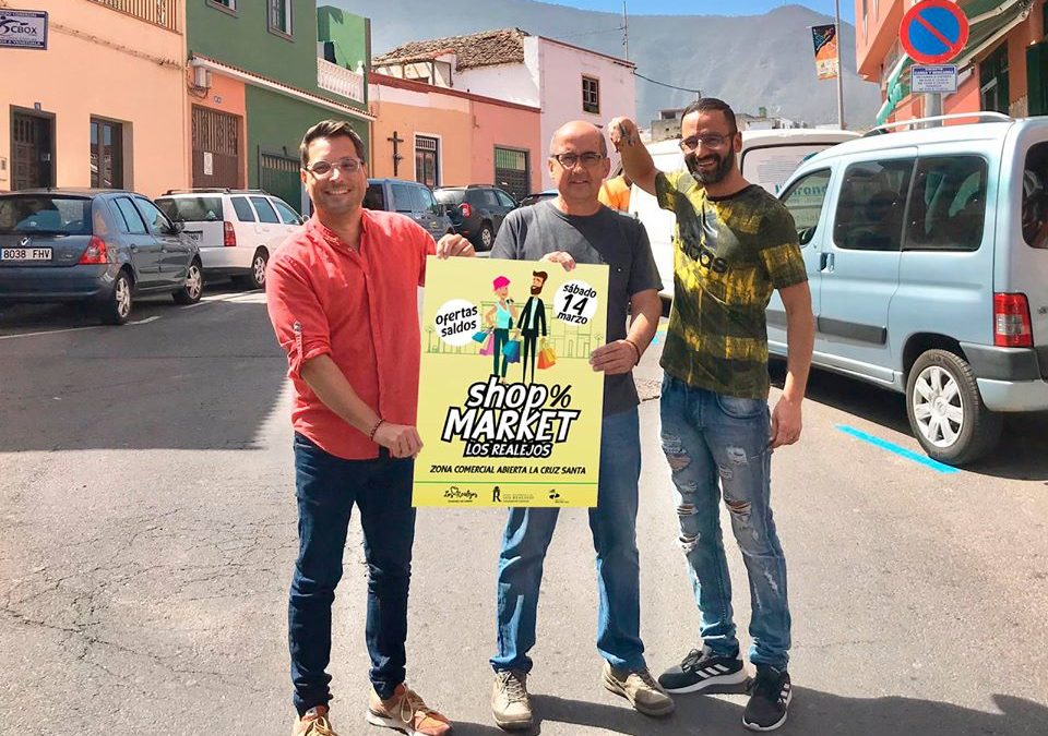 “Shop Market Los Realejos” ofrecerá descuentos y promociones este sábado 14 en La Cruz Santa