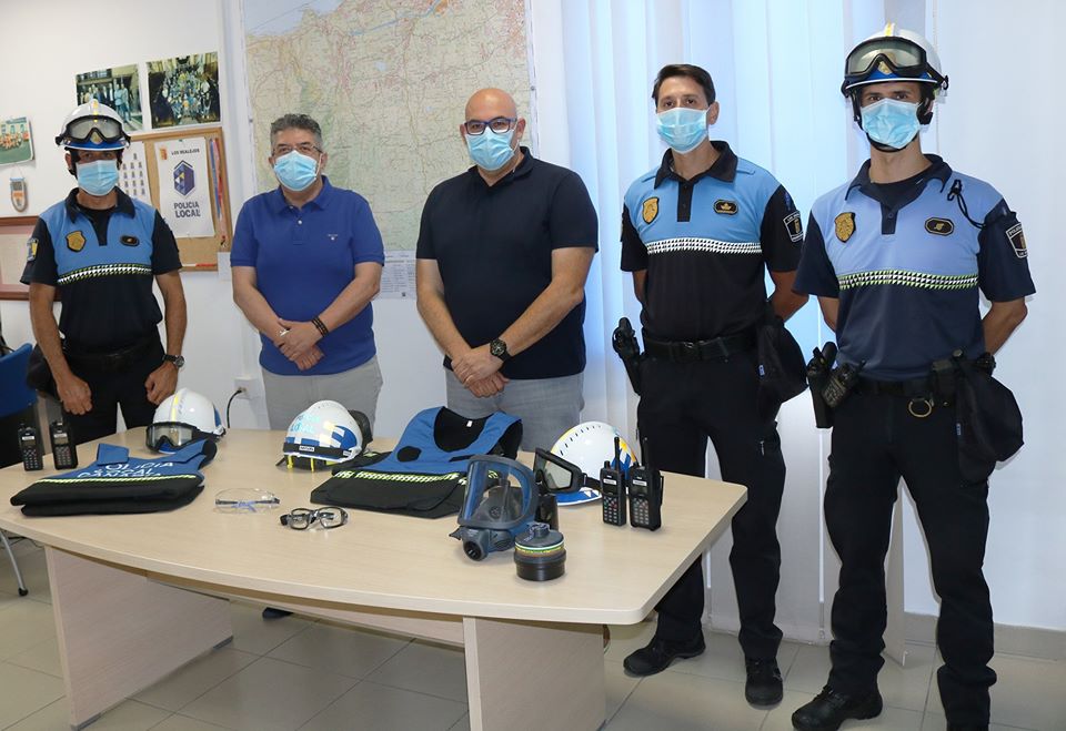 Los Realejos invierte 40.000 euros en mejorar el equipamiento de su Policía Local y amplía su plantilla con 4 nuevos agentes este mes de julio