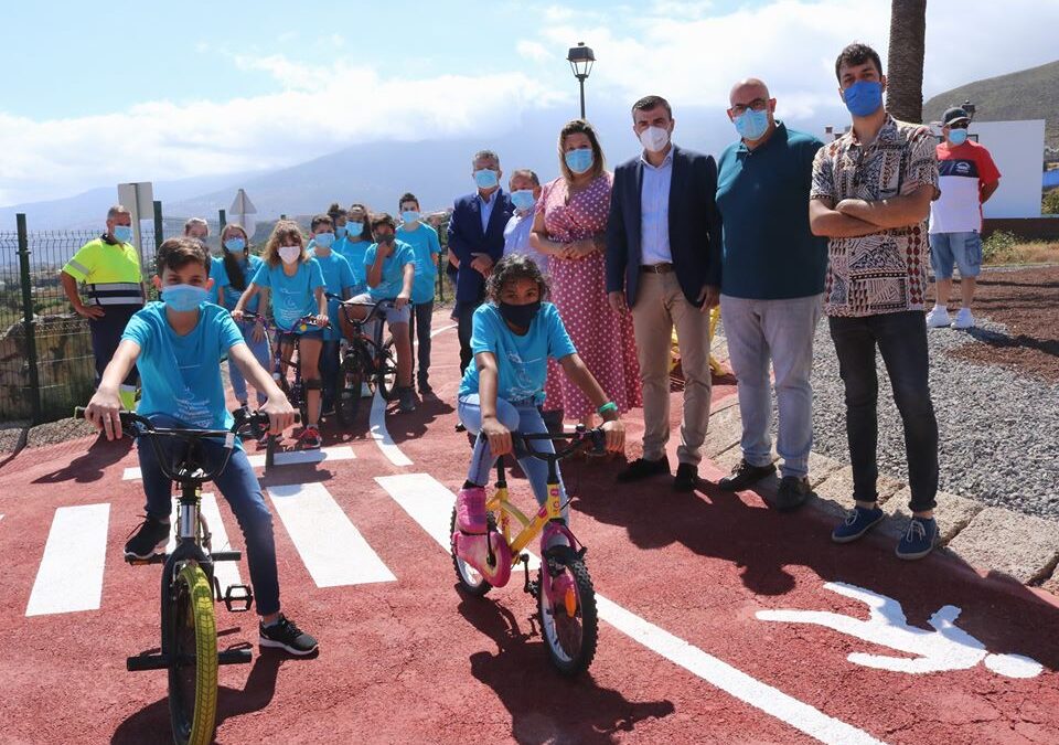 Los Realejos estrena un parque para bicis y juegos