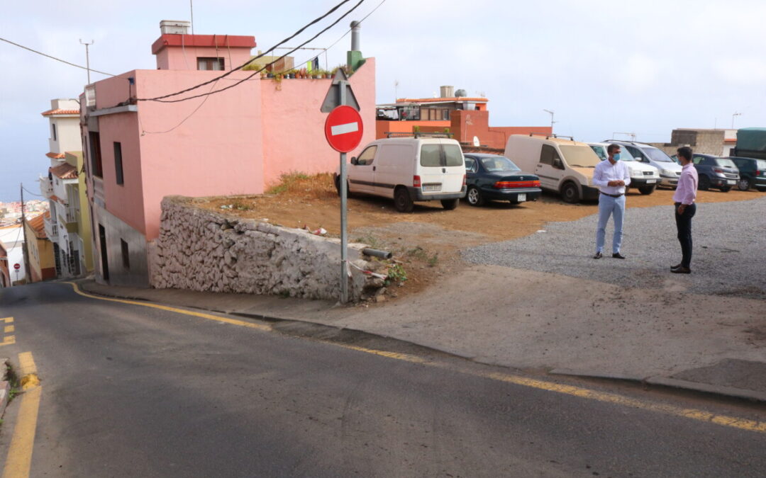 El Ayuntamiento de Los Realejos crea una zona de aparcamientos en El Horno