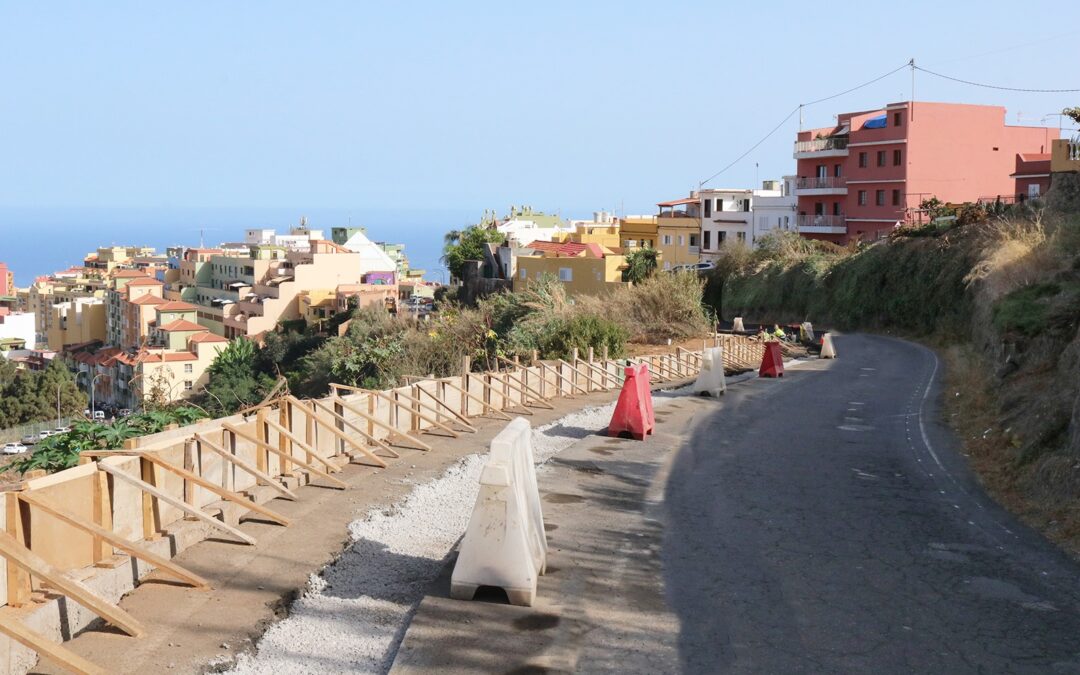 El Cabildo de Tenerife rehabilita la “Carretera de La Charca”