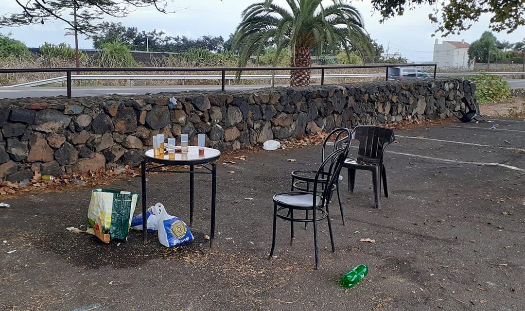 Los Realejos cierra el parque recreativo de La Higuerita por conductas incívicas y contrarias a las medidas Covid-19