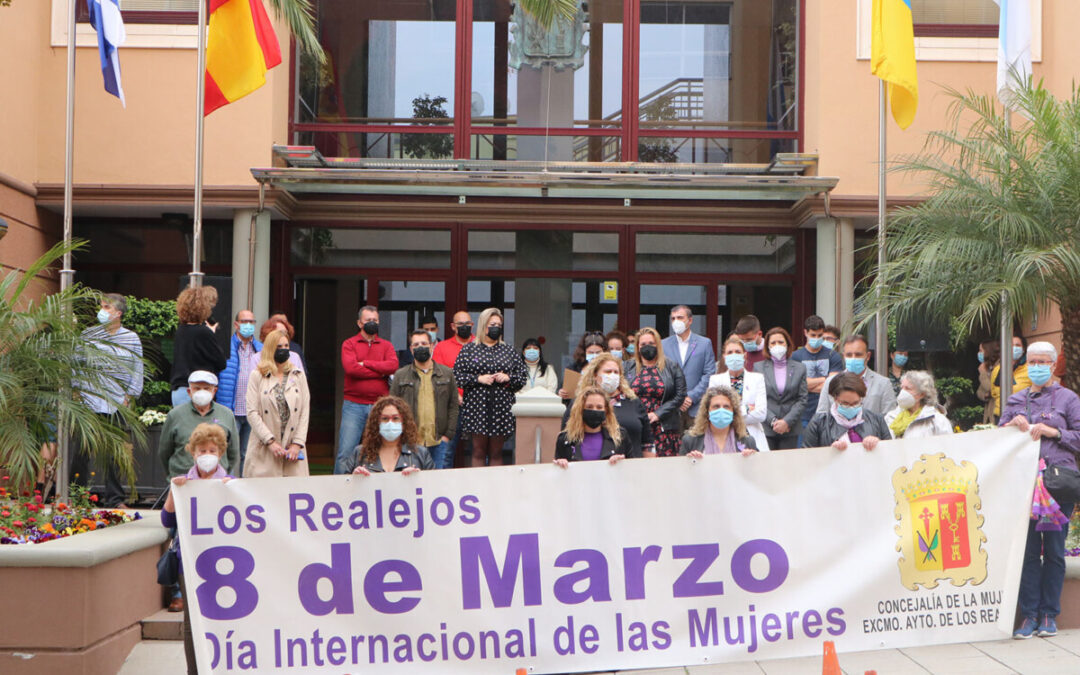 Los Realejos da lectura al manifiesto común de la Red del Norte de Tenerife por la Igualdad de Género en el 8M