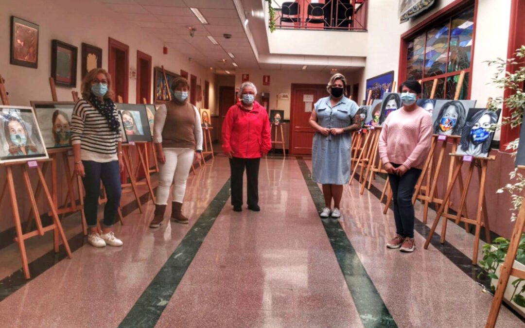 El Ayuntamiento de Los Realejos acoge la muestra pictórica ‘Miradas con arte’ hasta el 7 de abril