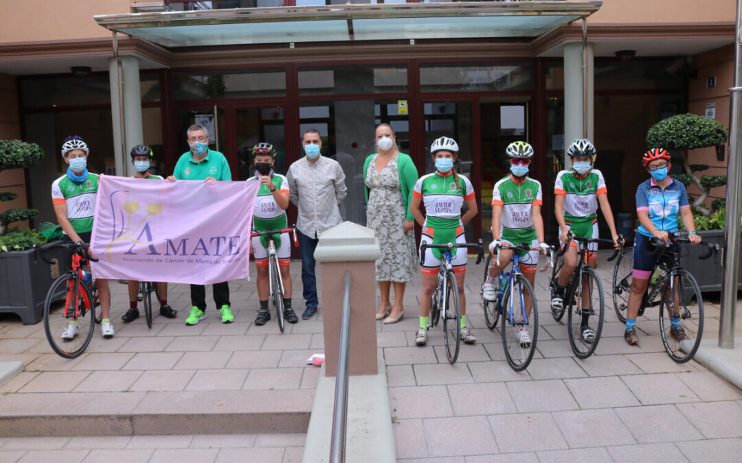 El ‘IV Tour de la ilusión’ hace escala en Los Realejos en su ruta solidaria para visibilizar el cáncer de mama