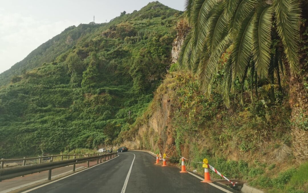 Los Realejos vuelve a pedir al Cabildo que actúe de urgencia en la carretera TF-342 de Icod el Alto