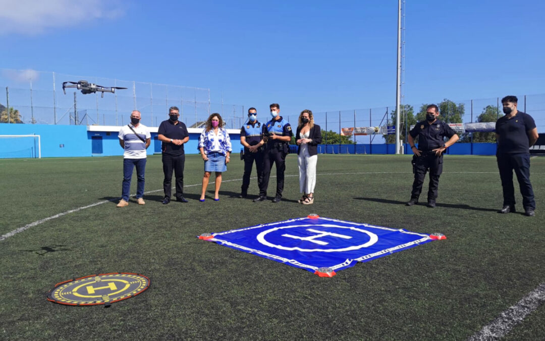 La Policía Local de Los Realejos crea una unidad de dron para reforzar y mejorar tareas de vigilancia