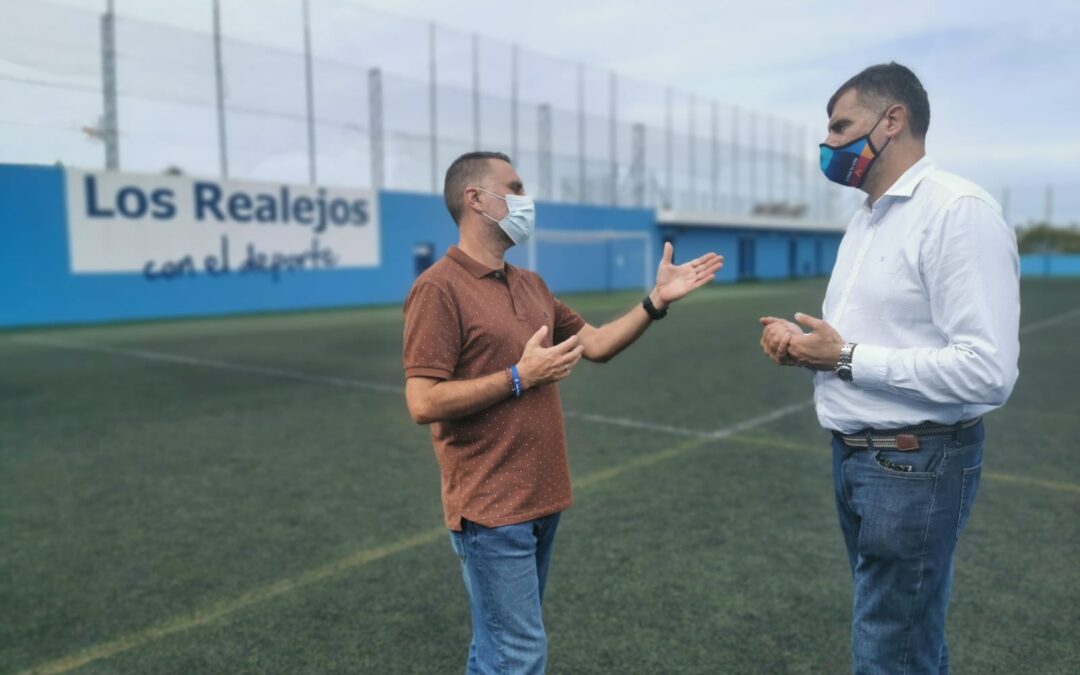 Ayuntamiento de Los Realejos y Cabildo avanzan en sus compromisos de mejora en instalaciones deportivas