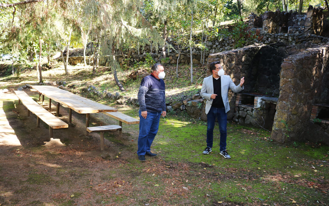 Finalizadas las mejoras en el área recreativa de Chanajiga