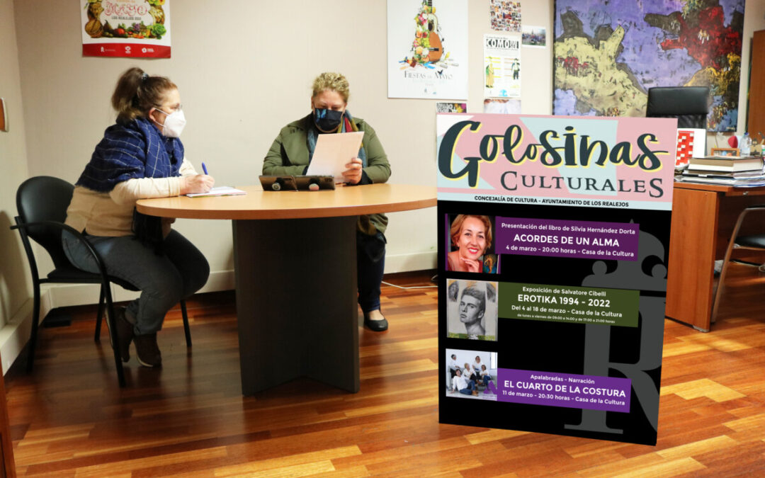 Los Realejos programa tres nuevas ‘Golosinas Culturales’ para marzo en la Casa de la Cultura