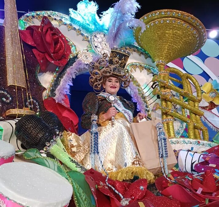 Aroa Gallardo Pérez es la Reina Infantil del Carnaval de Los Realejos 2022