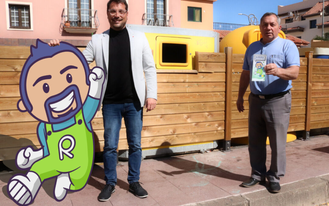 Los Realejos impulsa una campaña informativa puerta a puerta para promover el reciclaje con ‘Reciclejo’