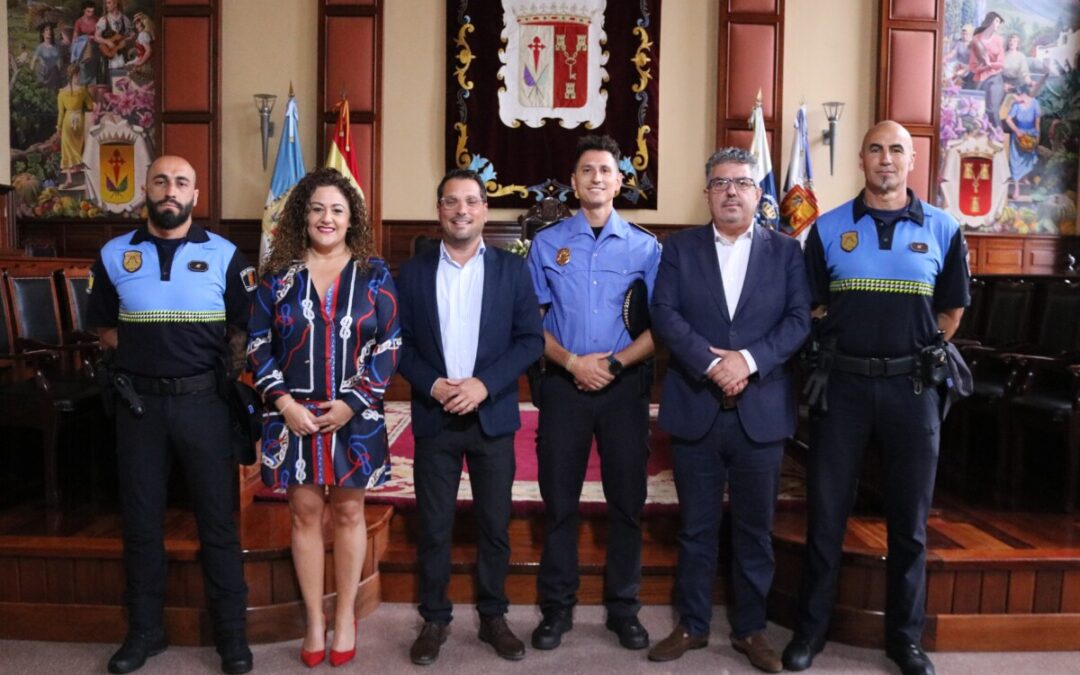 Los Realejos ha incorporado en lo que va de año 10 nuevos agentes a su plantilla de Policía Local