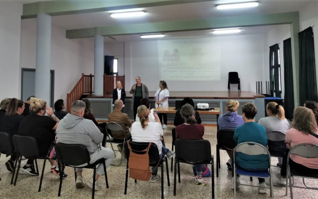 Los Realejos imparte durante esta semana un taller formativo para personas cuidadoras de otras dependientes