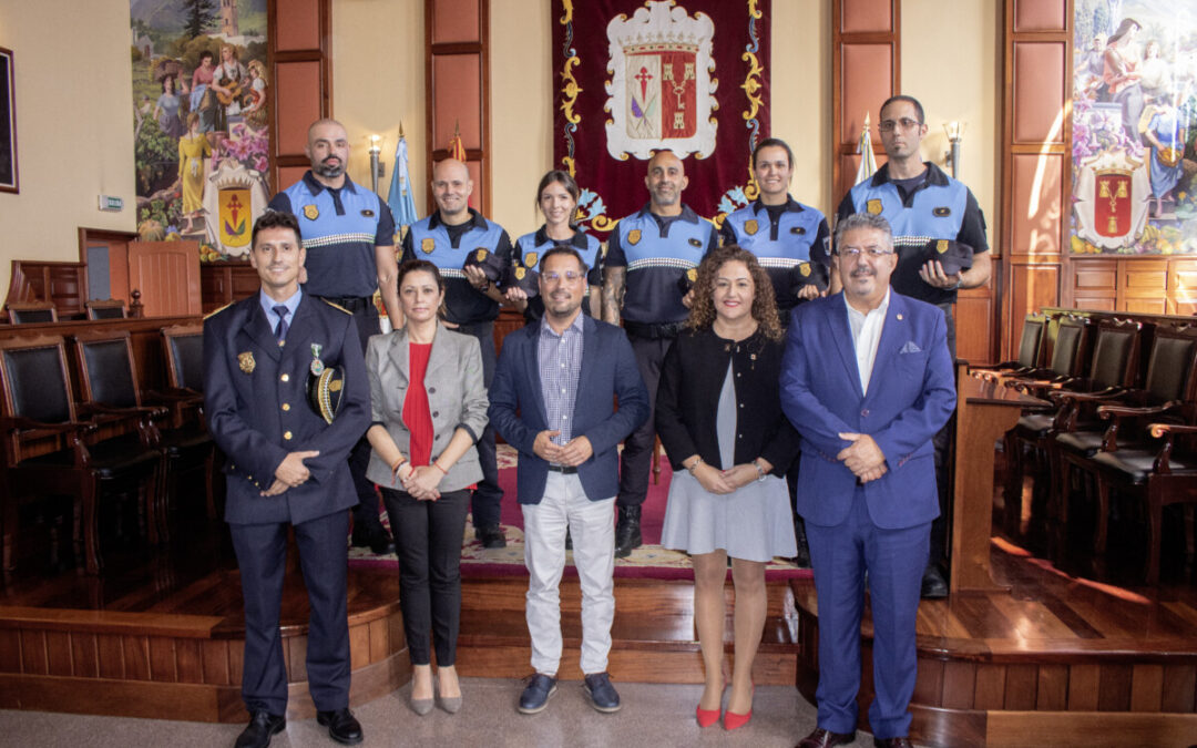 Toman posesión 6 nuevos agentes del cuerpo de Policía Local de Los Realejos