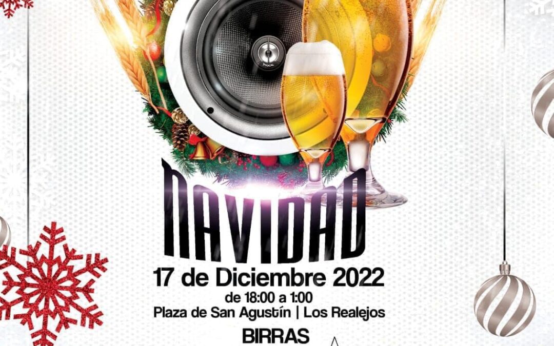 Los Realejos celebra este sábado su primer ‘Birralejo’ de Navidad en la Plaza de San Agustín desde  las 18:00 horas