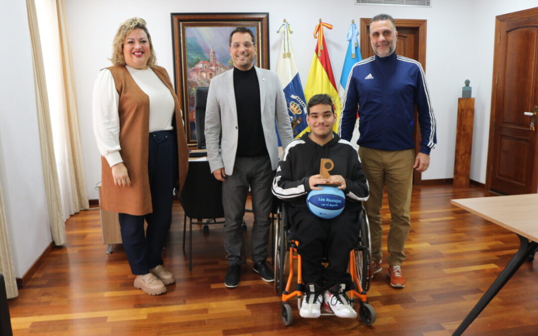 Un realejero integra la selección subcampeona de España de baloncesto en silla de ruedas