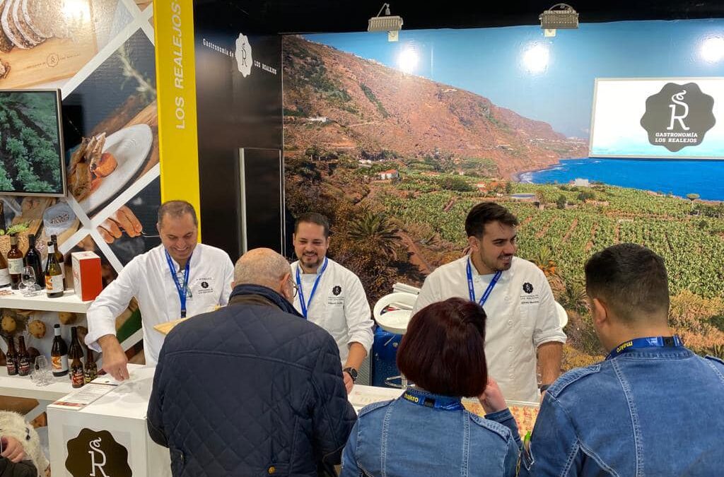 Más de 3.000 degustaciones con productos de la gastronomía realejera triunfan en Madrid Fusión 2023