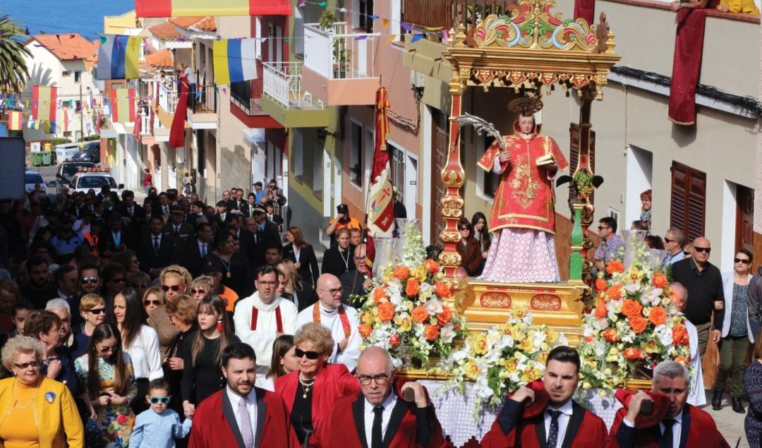 Los Realejos renueva como cada 22 de enero su centenario voto a San Vicente Mártir por el fin de la ‘Peste de Landres’