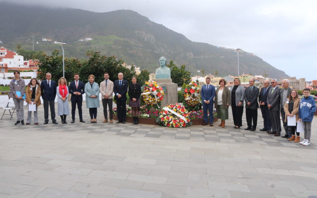 Los Realejos conmemoró el 210 aniversario del fallecimiento de José de Viera y Clavijo