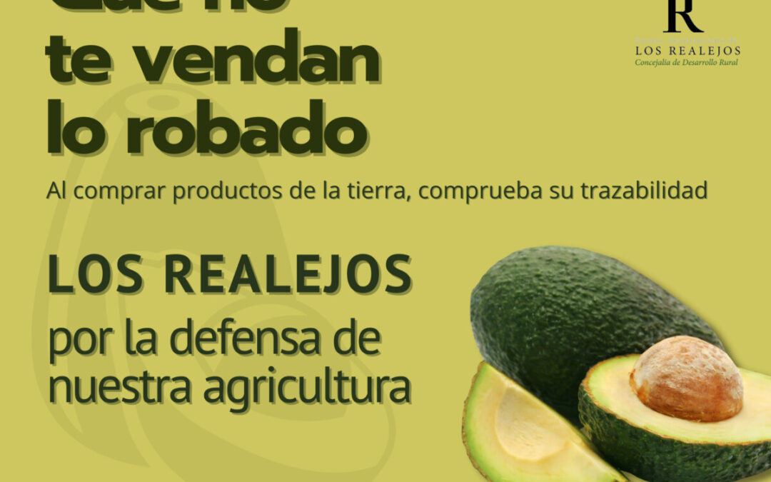 Los Realejos retoma la campaña ‘Que no te vendan lo robado’ por la protección del sector agrario y la salud