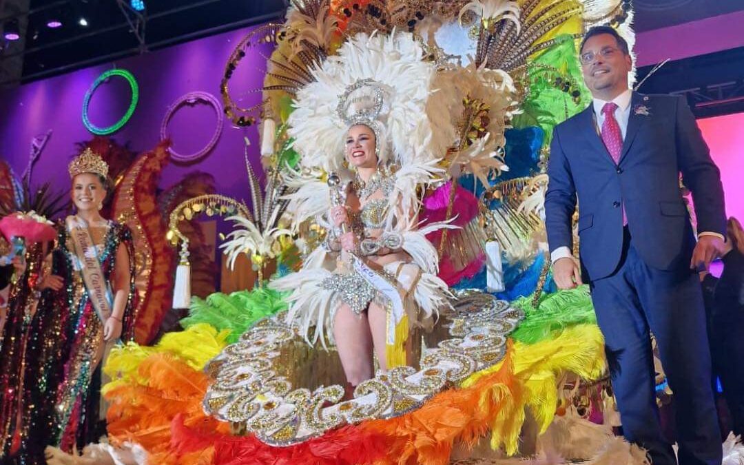 Nerea Felipe López es la Reina del Carnaval de Los Realejos 2023