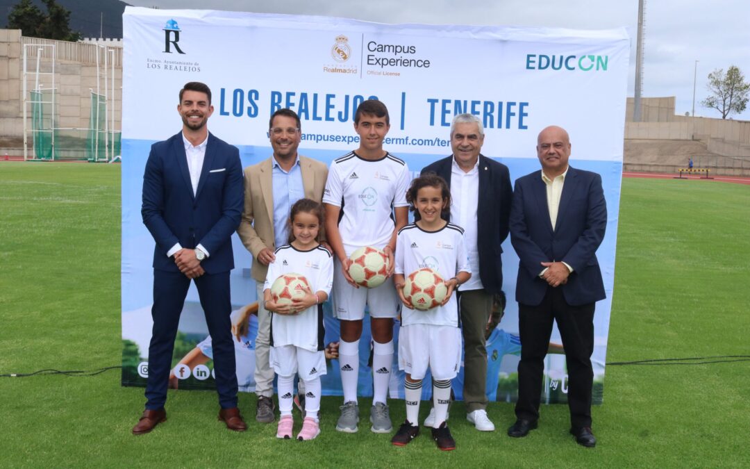 El Campus Experience de la Fundación Real Madrid regresa a Los Realejos del 10 al 14 de julio