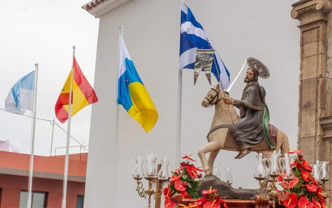 Los Realejos conmemora este domingo el 527 aniversario de su fundación en honor a su copatrono Santiago Apóstol