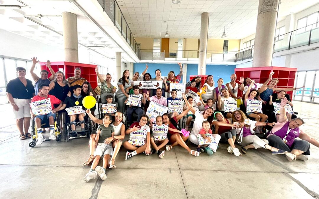 Los Realejos clausura con éxito ‘Diver Campus’, el primer campus inclusivo de todas las discapacidades de Tenerife