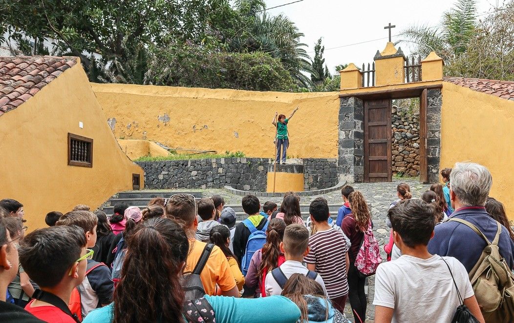 10 años de visitas escolares a Rambla de Castro y su hacienda con el Aula de la Naturaleza ANRC y ‘Actúa Verde’