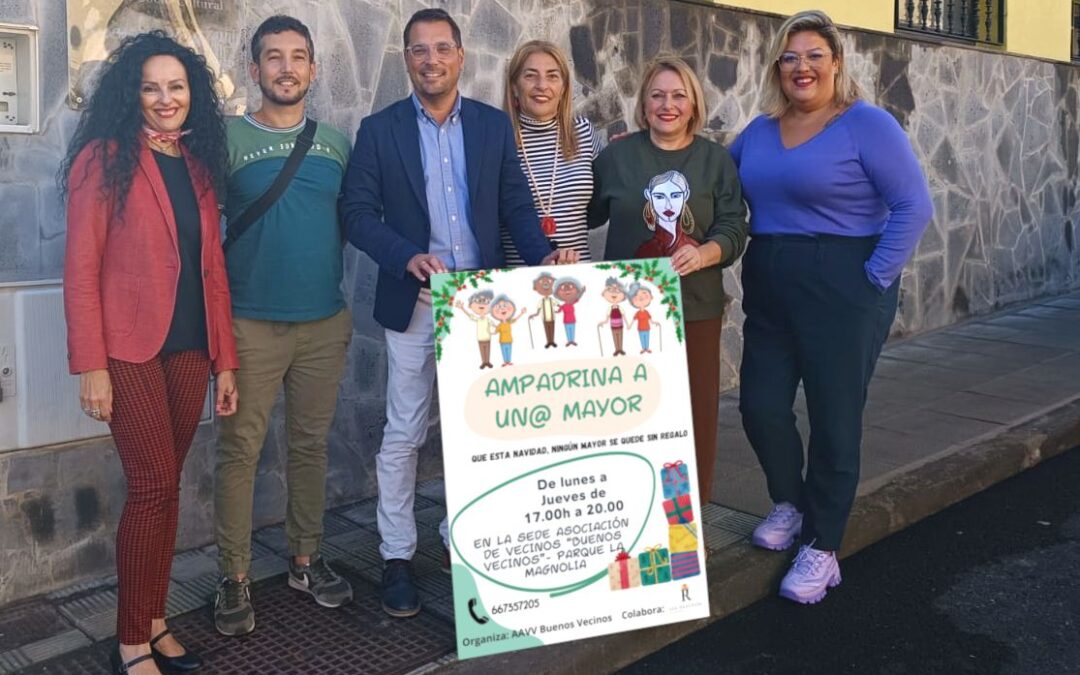 Vuelve la iniciativa social ‘Ampadrina a mayores’ esta Navidad