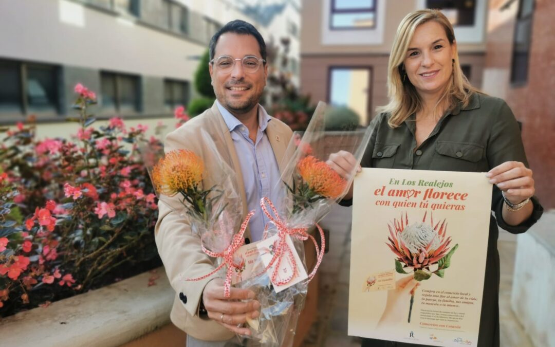 Compra en Los Realejos por San Valentín y llévate una flor