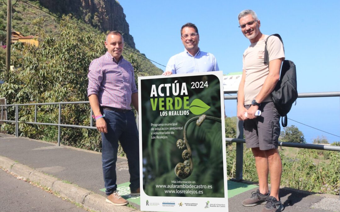 ‘Actúa verde’, más de 40 actividades para la conciencia y la acción ambiental en contacto con la naturaleza