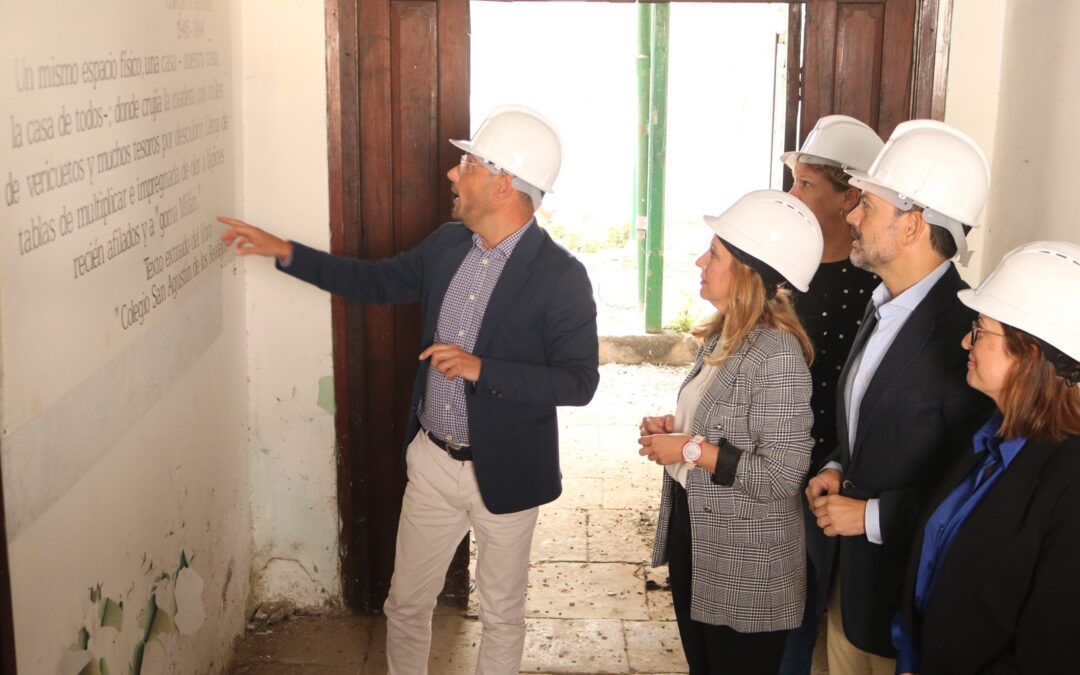 Ayuntamiento y Cabildo licitarán la rehabilitación del antiguo Colegio San Agustín por 1,6 millones de euros