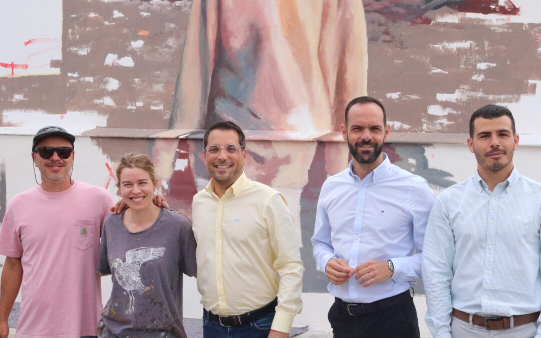 Nuevo mural del festival ‘6 de 12’ en La Montaña