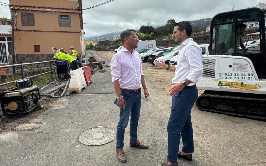 Nueva red de aguas y repavimentación de Calle La Puente en La Cartaya