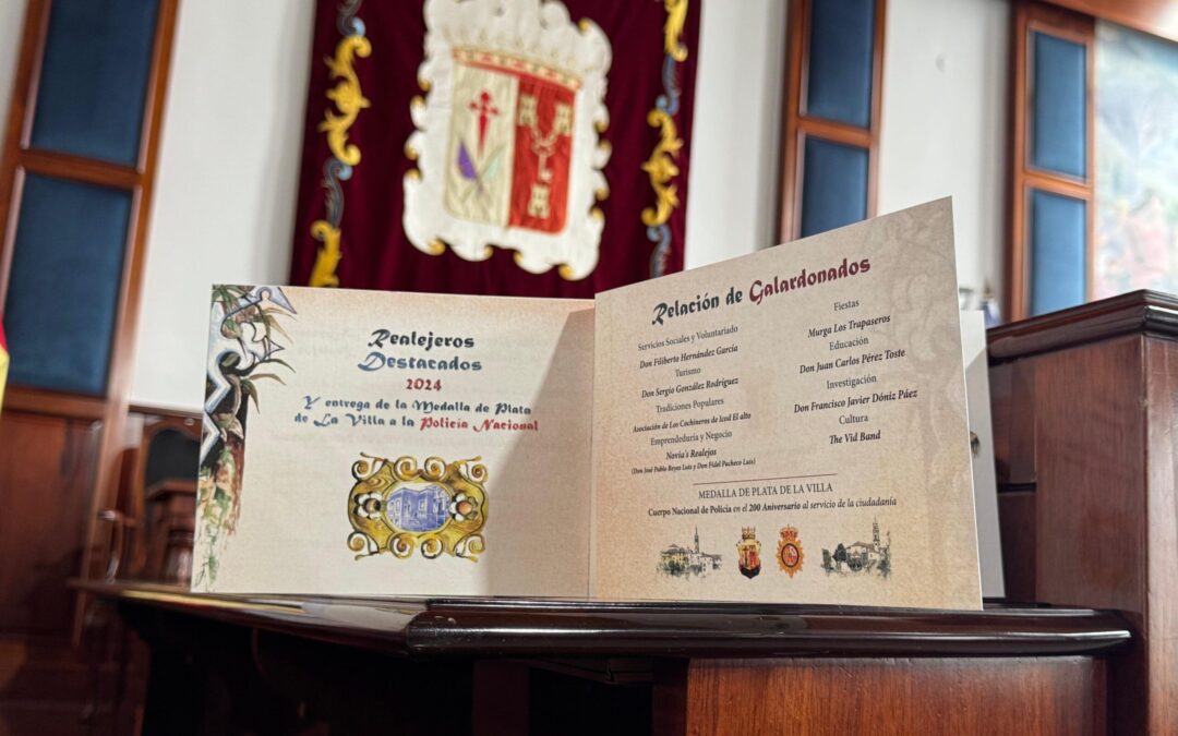Este viernes 20, acto de entrega de ‘Realejeros Destacados 2024’ y Medalla de Plata a Policía Nacional