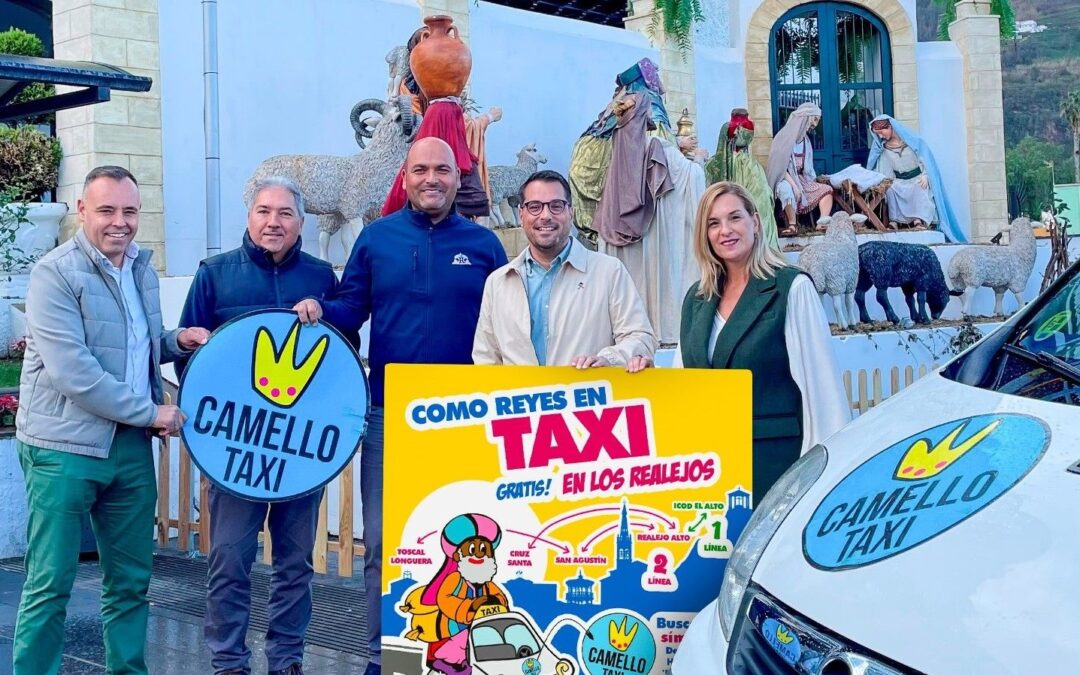 ‘Camello taxi’: transporte gratuito en Navidad