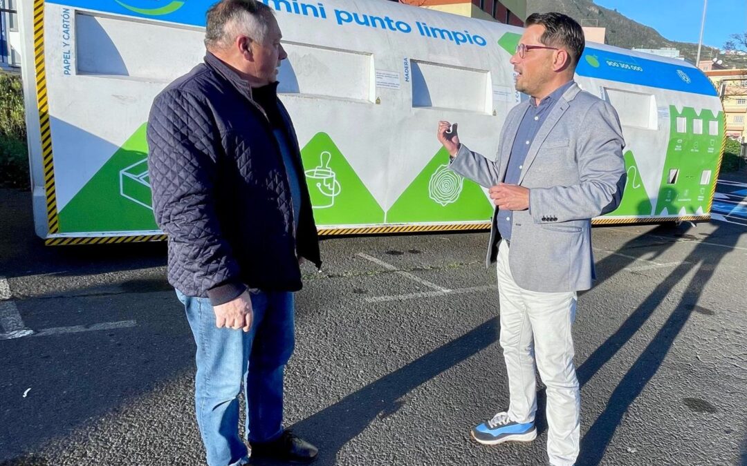 Punto limpio itinerante en El Llano