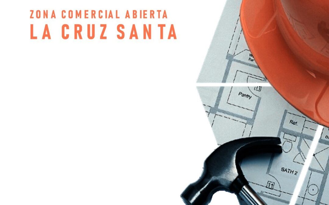 Subvenciones municipales a comercios afectados por obras de la zona comercial abierta de La Cruz Santa